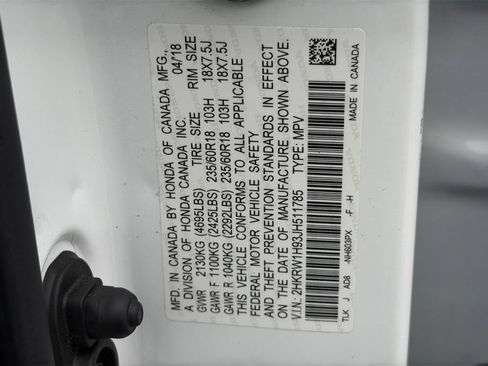 Used 2018 Honda CR-V Touring image 30