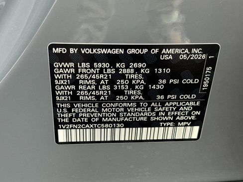 New 2026 Volkswagen Atlas SEL Premium R-Line AWD/4WD image 29