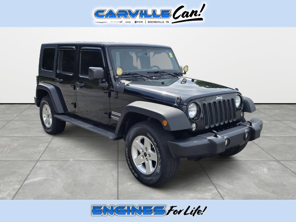 Used 2016 Jeep Wrangler Unlimited Sport w/ Quick Order Package 24S AWD/4WD image 1