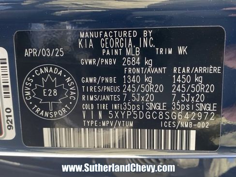 Used 2025 Kia Telluride AWD image 56