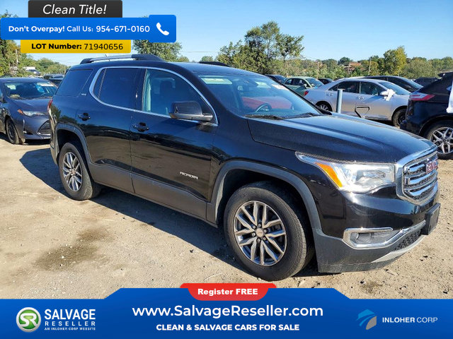 Used 2017 GMC Acadia SLE w/ Driver Alert Package I FWD image 5
