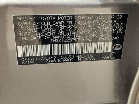 Used 2023 Lexus IS 350 F Sport w/ Navigation Package RWD image 17