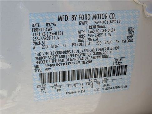 New 2026 Ford Explorer ST-Line RWD image 17