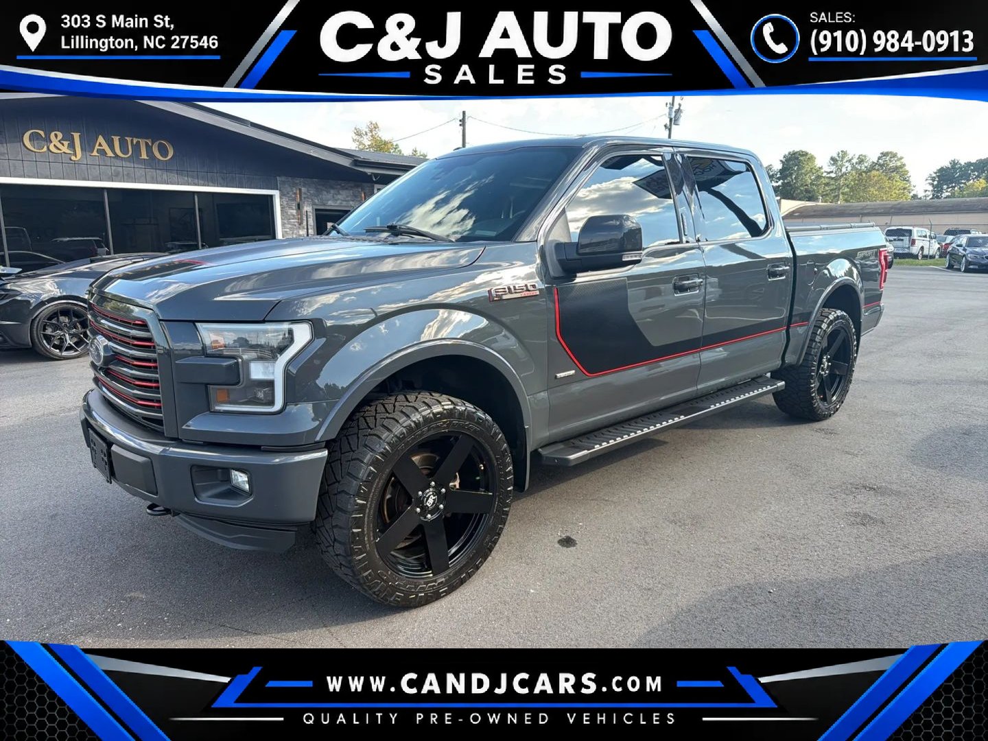 Used 2016 Ford F150 Lariat w/ Equipment Group 502A Luxury AWD/4WD image 1