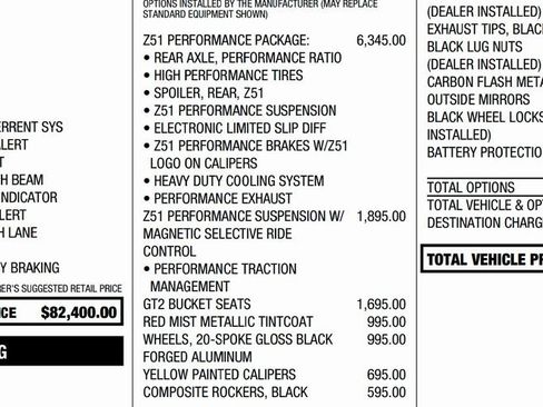 Certified 2024 Chevrolet Corvette Stingray Preferred Conv w/ Z51 Performance Package image 2