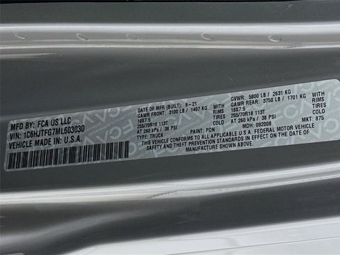 Used 2021 Jeep Gladiator Overland w/ Popular Equipment Package image 31