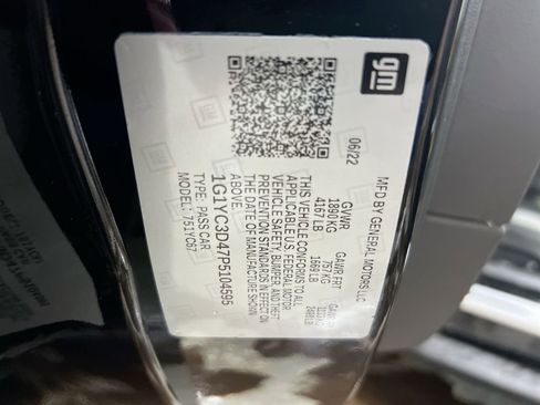 Certified 2023 Chevrolet Corvette Stingray Premium Conv w/ Z51 Performance Package image 26