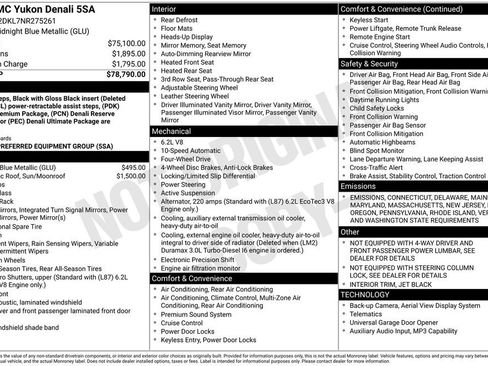 Used 2022 GMC Yukon Denali image 38