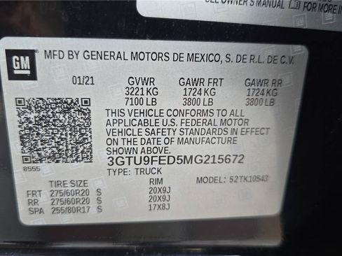 Used 2021 GMC Sierra 1500 Denali w/ Technology Package AWD/4WD image 30