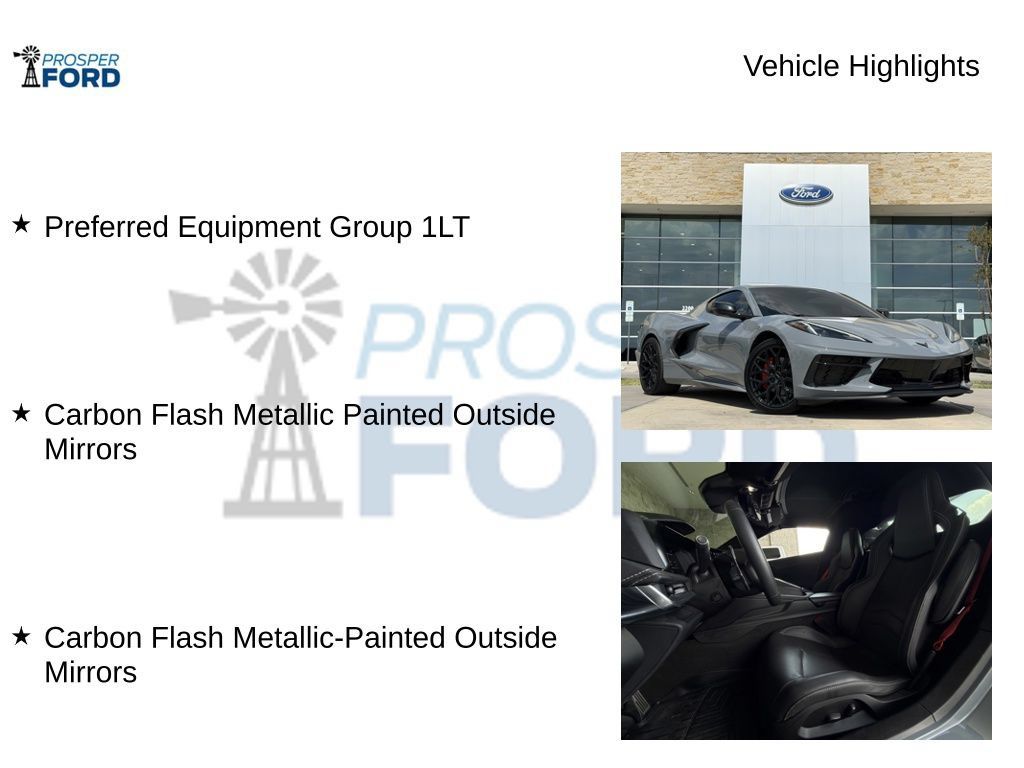 Used 2024 Chevrolet Corvette Stingray Coupe w/ 1LT RWD image 5