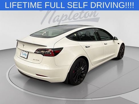 Used 2021 Tesla Model 3 Performance AWD/4WD image 5