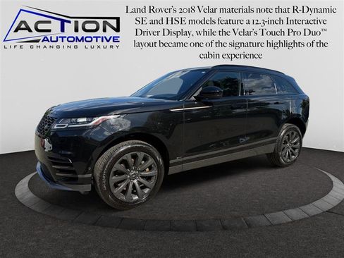 Used 2018 Land Rover Range Rover Velar R-Dynamic SE AWD/4WD image 4