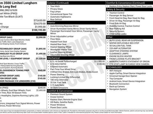 Used 2024 RAM 3500 Limited w/ Safety Group image 41