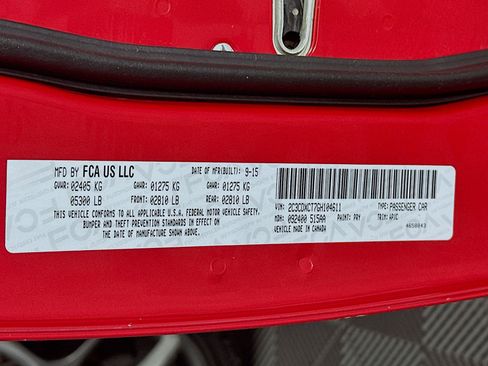 Used 2016 Dodge Charger R/T w/ Plus Group RWD image 12