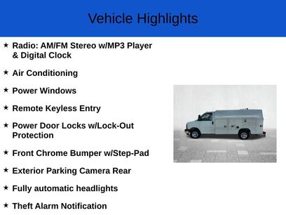 New 2024 Chevrolet Express 3500 w/ Power Convenience Package