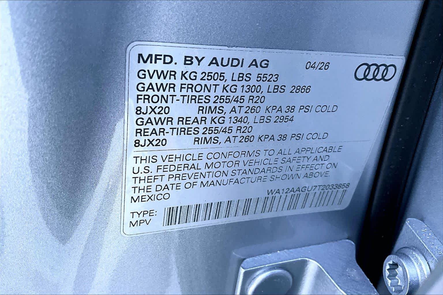 New 2026 Audi Q5 Premium w/ Premium Plus AWD/4WD image 17