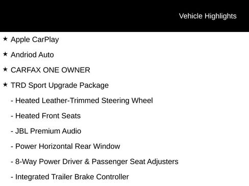 Used 2025 Toyota Tacoma TRD Sport w/ TRD Sport Upgrade Package RWD image 8