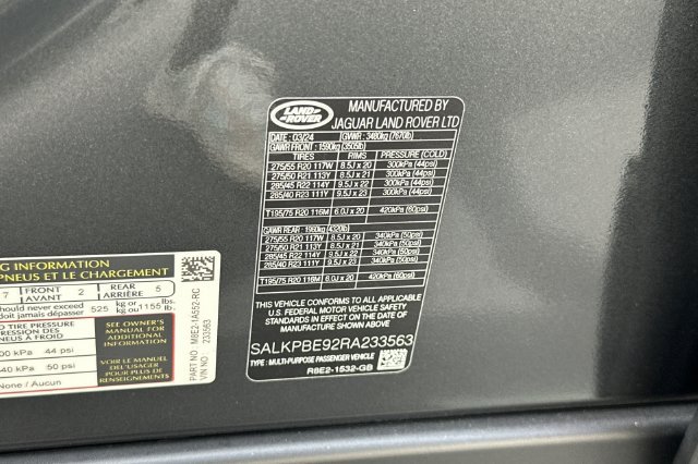 Used 2024 Land Rover Range Rover Long Wheelbase SE AWD/4WD image 27