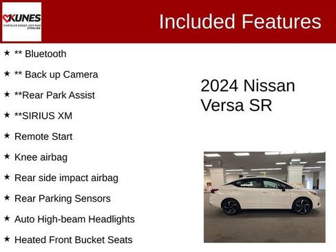 Used 2024 Nissan Versa SR image 3