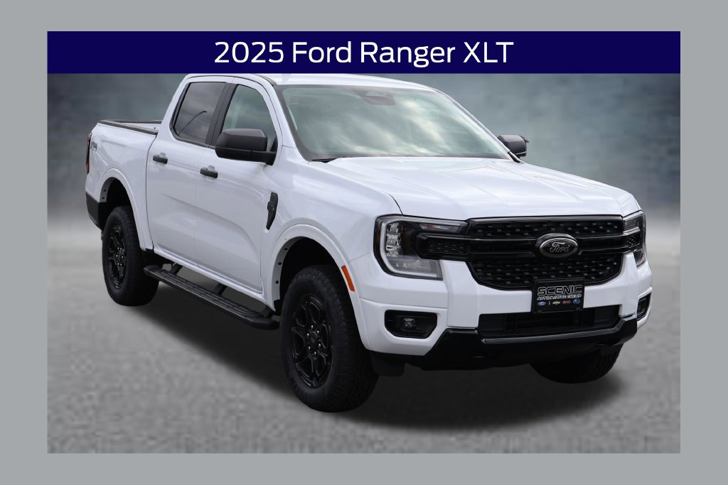 New 2025 Ford Ranger XLT w/ Equipment Group 301A High AWD/4WD 360° Tour