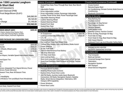 Used 2014 RAM 1500 Laramie Longhorn w/ Convenience Group AWD/4WD image 2