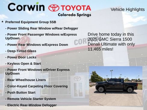 Used 2025 GMC Sierra 1500 Denali Ultimate AWD/4WD image 6