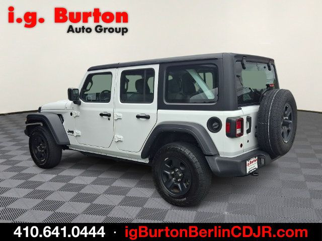 Used 2024 Jeep Wrangler Unlimited Sport AWD/4WD image 4