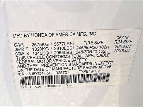 Used 2018 Acura MDX SH-AWD w/ Technology Package image 36