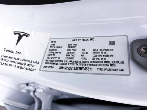 Used 2021 Tesla Model 3 Standard Range Plus RWD image 35