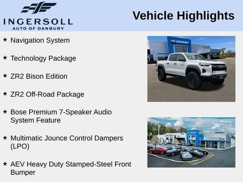 Used 2025 Chevrolet Colorado ZR2 w/ ZR2 Bison Edition AWD/4WD image 3