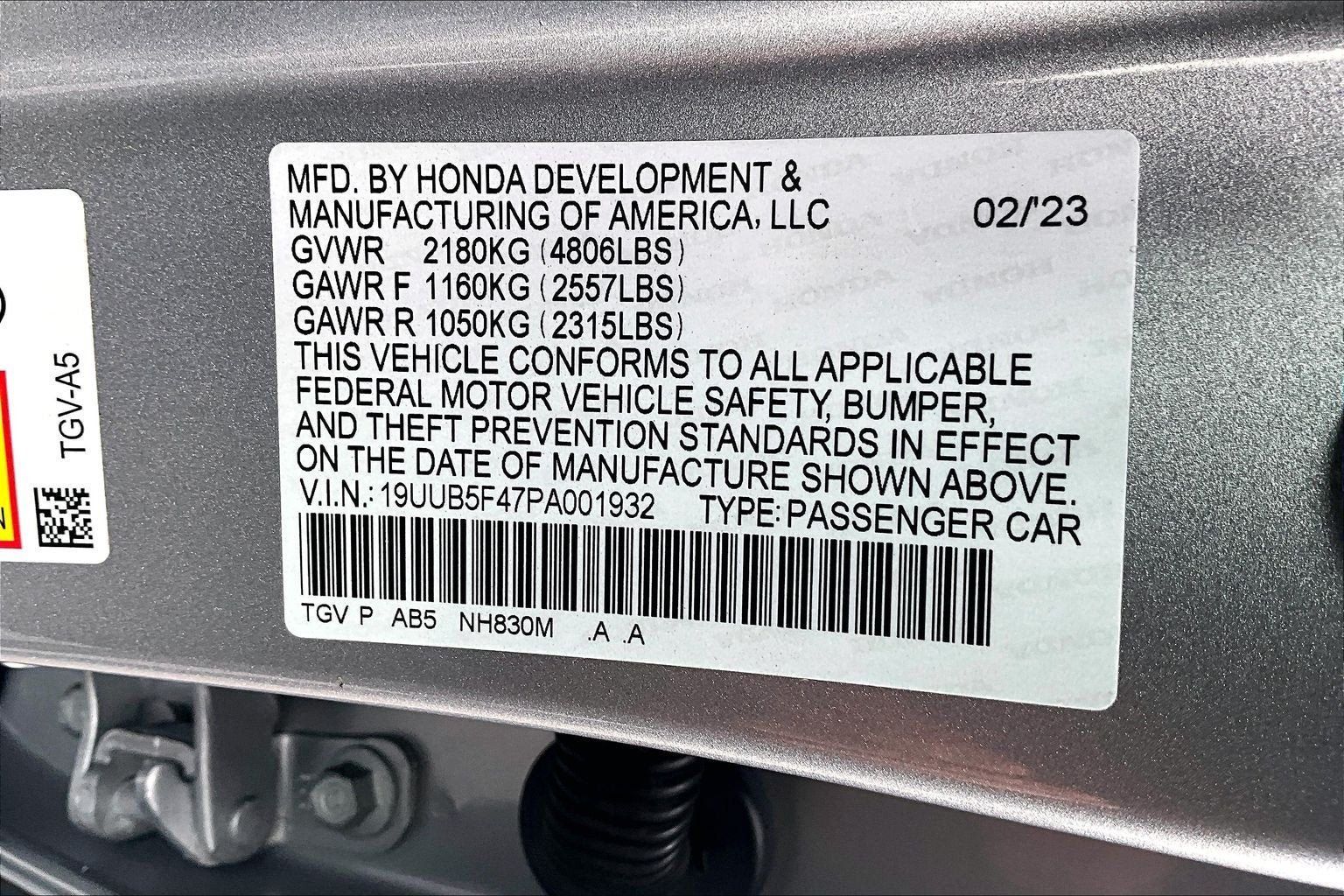 Used 2023 Acura TLX w/ Technology Package FWD image 29