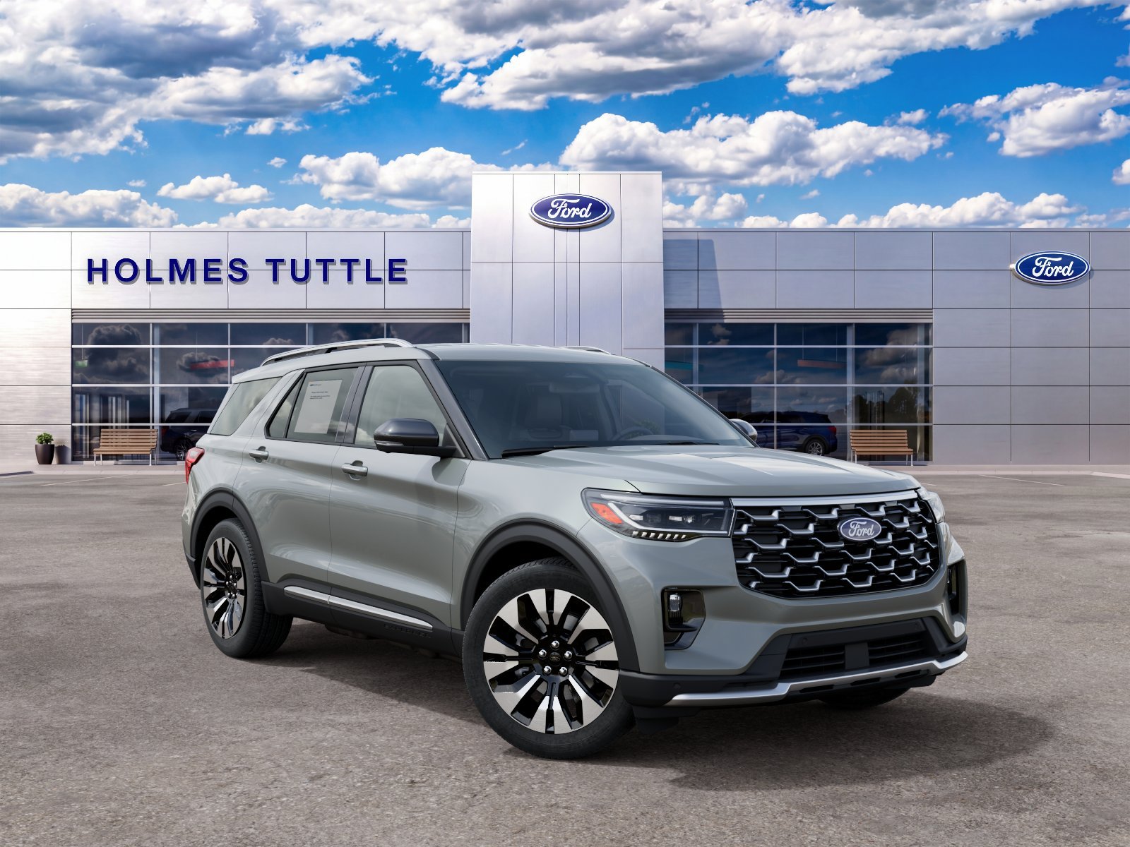 New 2027 Ford Explorer Platinum RWD image 4