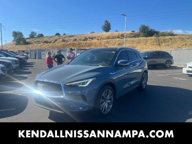 Used 2022 INFINITI QX50 Sensory w/ Cargo Package AWD/4WD image 1