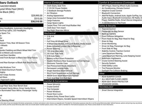 Used 2025 Subaru Outback image 8
