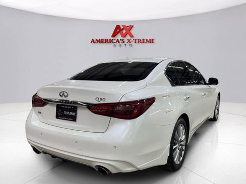 Used 2022 INFINITI Q50 Luxe w/ Cargo Package AWD/4WD image 7