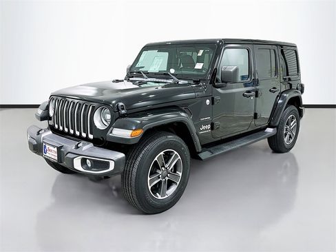 Used 2023 Jeep Wrangler Sahara w/ LED Lighting Group image 2