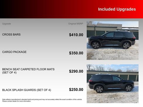Used 2024 Nissan Pathfinder Platinum w/ Cargo Package image 4
