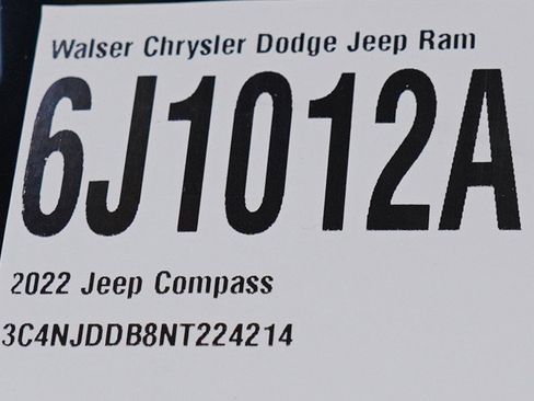 Used 2022 Jeep Compass Trailhawk w/ Trailhawk Elite Group AWD/4WD image 33