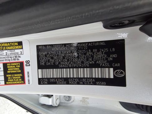 Used 2023 Lexus ES 350 w/ Premium Package image 30