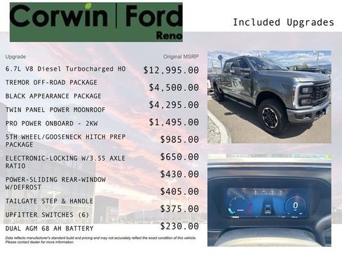 Used 2025 Ford F350 Lariat w/ Tremor Off-Road Package AWD/4WD image 3