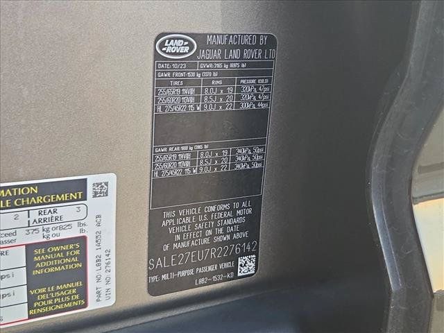 Certified 2024 Land Rover Defender 110 X-Dynamic SE AWD/4WD image 26