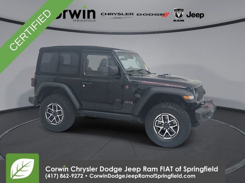 Certified 2024 Jeep Wrangler Rubicon w/ Convenience Group image 1