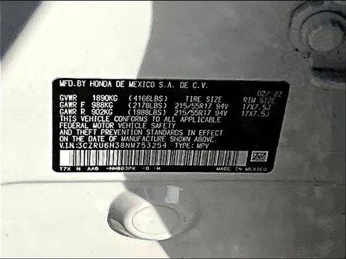 Used 2022 Honda HR-V LX image 24