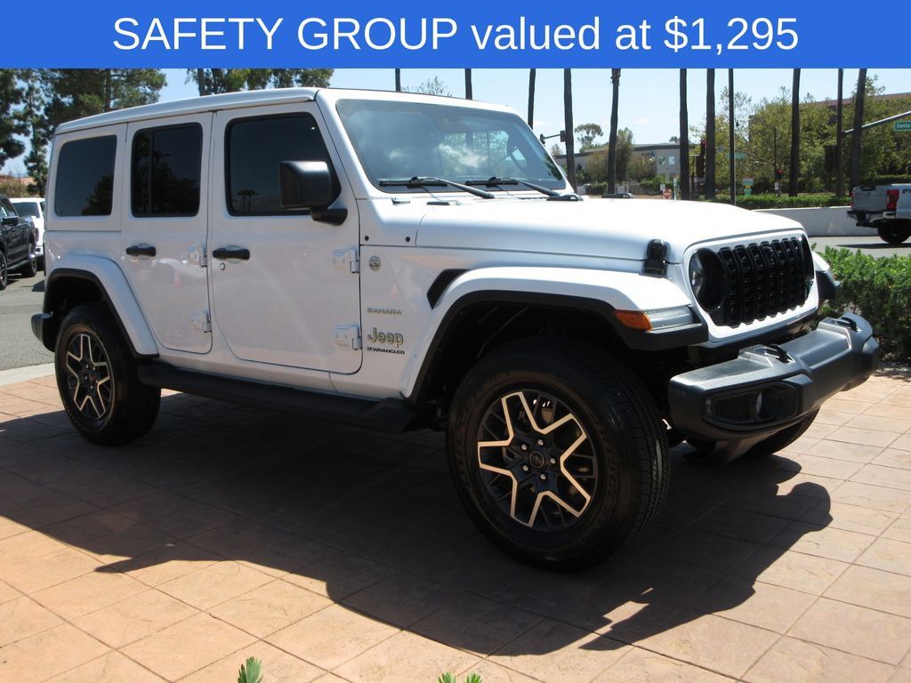 Used 2024 Jeep Wrangler Unlimited Sahara w/ Technology Group AWD/4WD image 7
