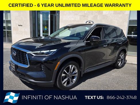 Certified 2023 INFINITI QX60 Luxe w/ Performance Audio Package AWD/4WD image 2