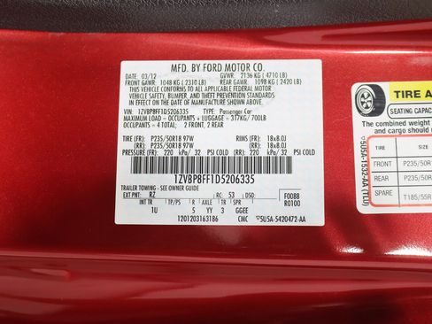 Used 2013 Ford Mustang GT w/ Security Pkg RWD image 28