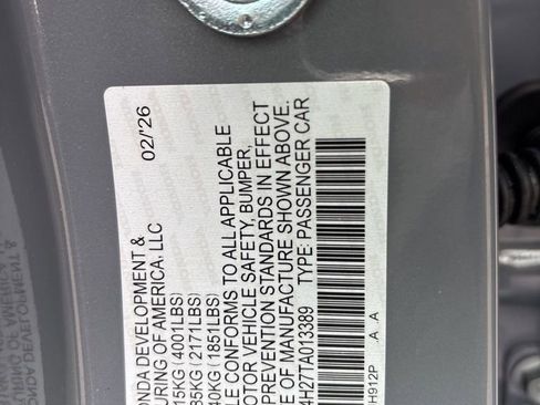 New 2026 Acura Integra FWD image 10