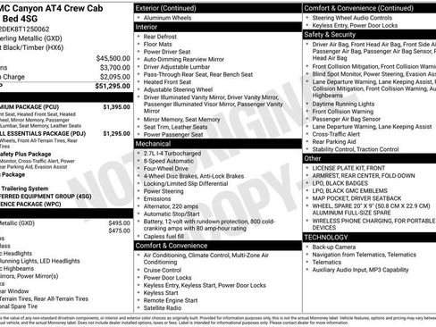 New 2026 GMC Canyon AT4 w/ AT4 Premium Package AWD/4WD image 5