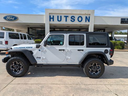Used 2022 Jeep Wrangler Unlimited Rubicon 4xe w/ Cold Weather Group image 1