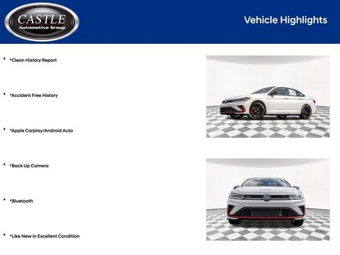 Certified 2025 Volkswagen Jetta GLI Autobahn FWD image 3